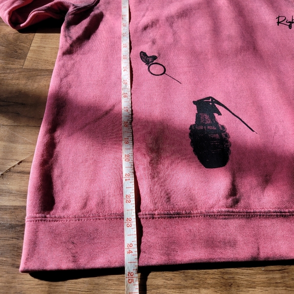 New! Righteous Culture "Cost of Freedom" Distressed Oiled Oversized Crewneck  L - Picture 11 of 12
